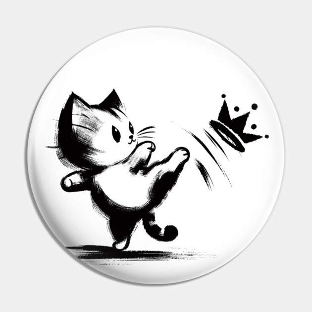 No Kings Pin by CreativeSage