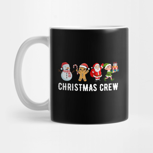 Cute Christmas Crew by Creatifly Graphic Tees