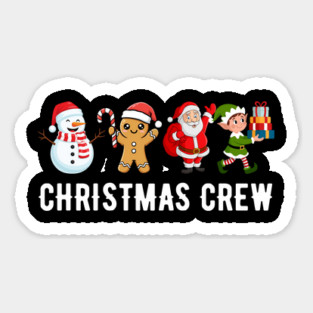Cute Christmas Crew Magnet