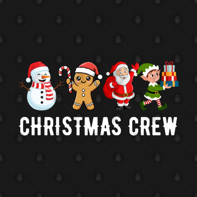 Cute Christmas Crew by Creatifly Graphic Tees