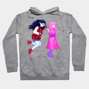 Come along with me … (Bubbline - fan art of Adventure Time’s Princess Bubblegum and Marceline the Vampire Queen) Hoodie