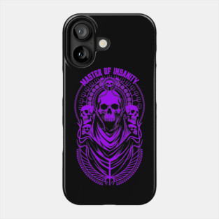MASTER OF INSANITY Phone Case