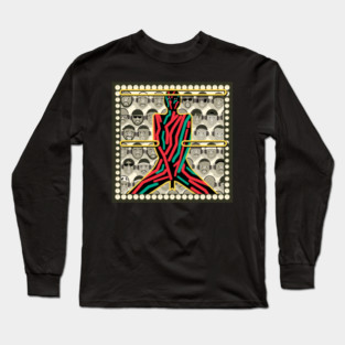 A Tribe Called Quest 'Midnight Marauders' Album Cover Version Long Sleeve T-Shirt