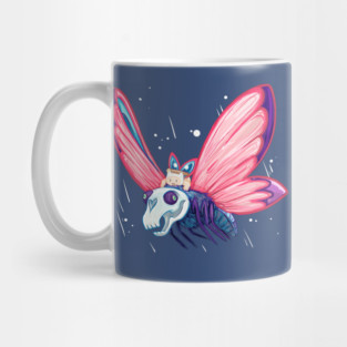Buff Butterfly Baby, who can fight like a man! Mug