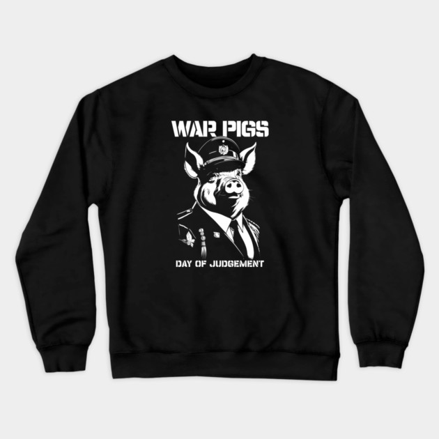 WAR PIGS Crewneck Sweatshirt by artslaves