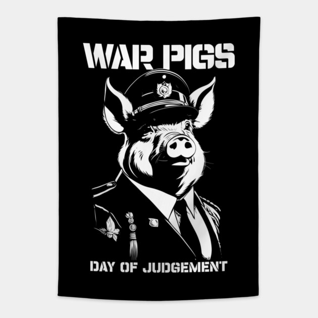 WAR PIGS Tapestry by artslaves
