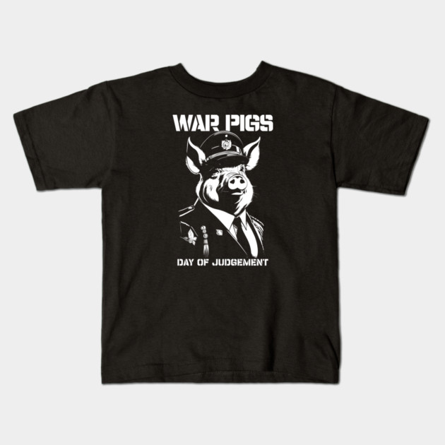 WAR PIGS Kids T-Shirt by artslaves