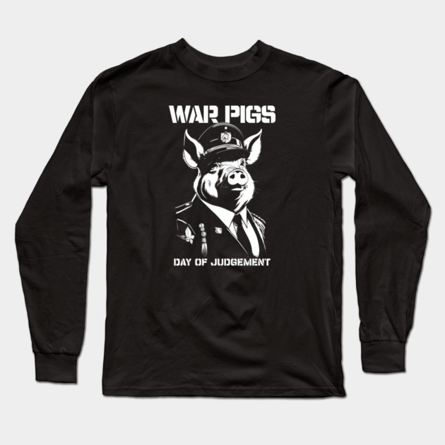 WAR PIGS Long Sleeve T-Shirt by artslaves