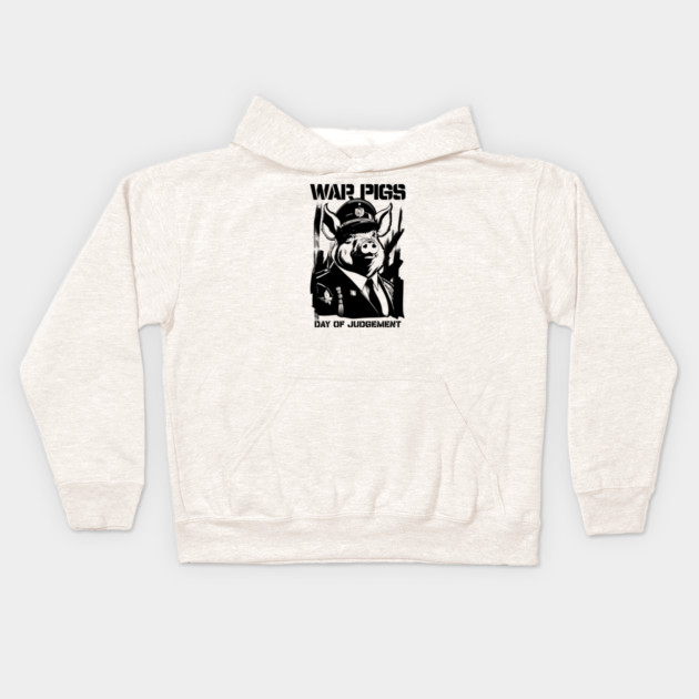 WAR PIGS Kids Hoodie by artslaves