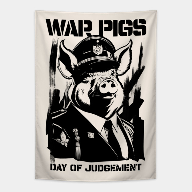 WAR PIGS Tapestry by artslaves