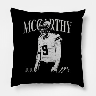 J.J. McCarthy Minnesota Vintage Pillow