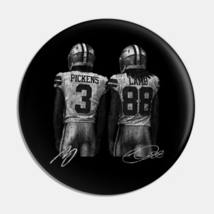 George Pickens Ceedee Lamb Vintage Pin