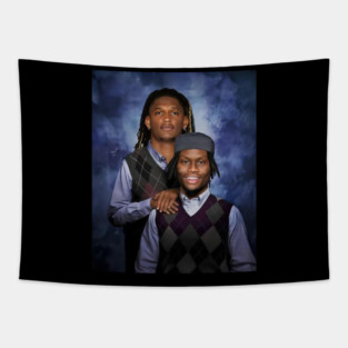 George Pickens Ceedee Lamb Tapestry