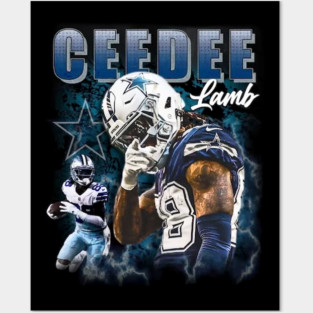 Ceedee Lamb Vintage bootleg Posters and Art
