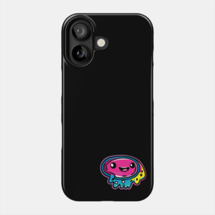 Kawaii Blob Aqua Droplet Phone Case