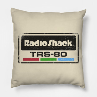 Radio Shack Vintage Pillow