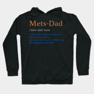 Mets Dad New York Mets Baseball Hoodie