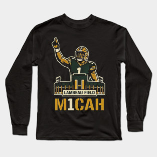 Micah Parsons NFL Player Green Long Sleeve T-Shirt