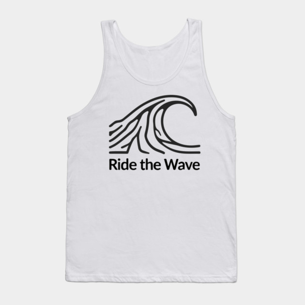 Ride the Wave Tank Top by Urbanprint