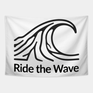 Ride the Wave Tapestry