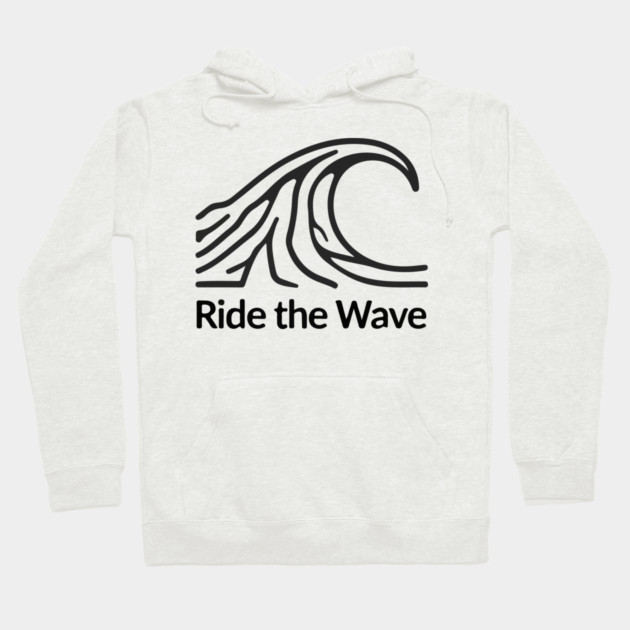 Ride the Wave Hoodie by Urbanprint