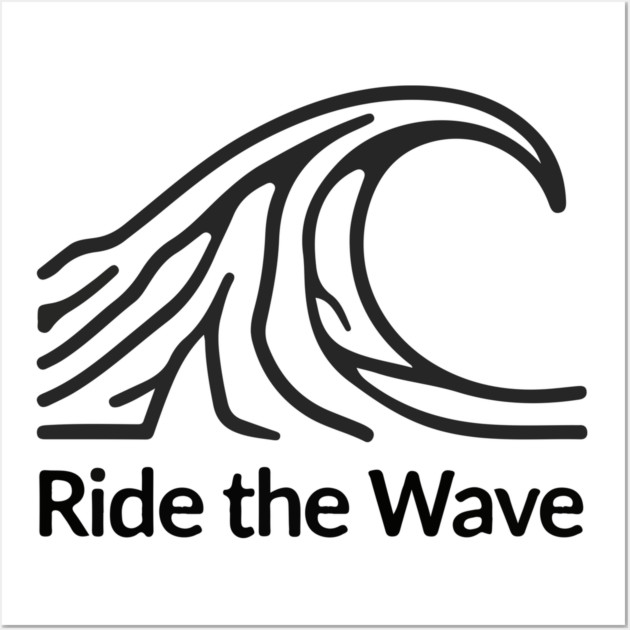 Ride the Wave Wall Art by Urbanprint