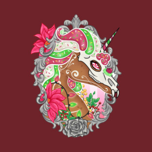 Hexmas Gingerbread Unicorn T-Shirt