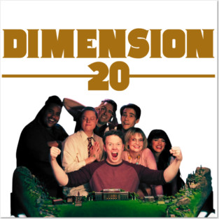 Dimension 20 Posters and Art