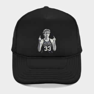 larry bird MIDDLE FINGER Retro 90s Hat