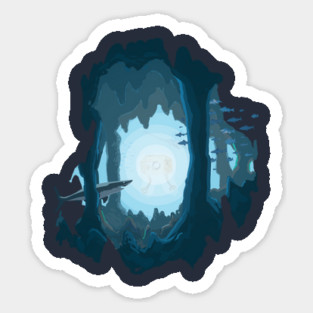 Cavern Spotlight Sticker