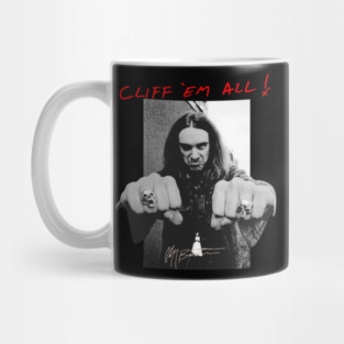 Bassist Cliff Burton - Cliff 'Em All! Mug