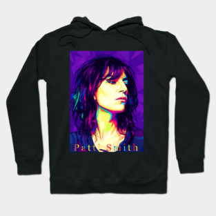 wpap pop art -Patti smith Hoodie