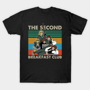 The Second Breakfast Club Vintage Retro Parody T-Shirt