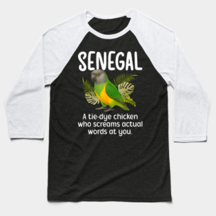 Senegal Definition Senegal Parrot Owner Senegal Parrot Lover Baseball T-Shirt