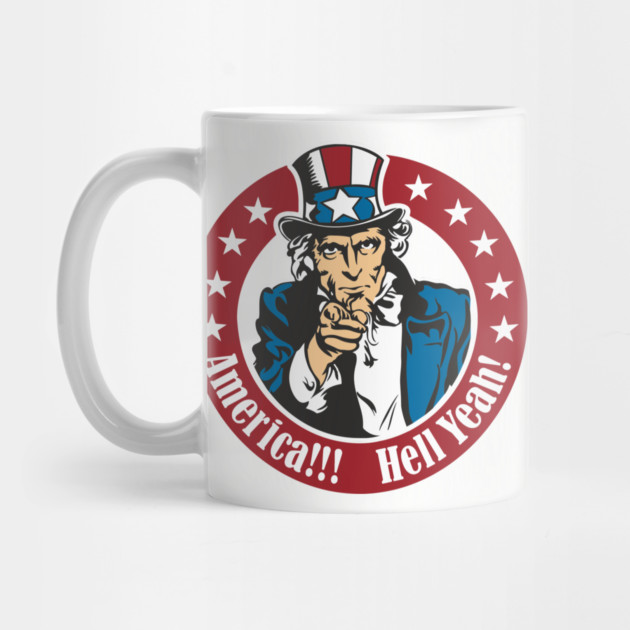 America Hell Yeah Loud And Proud Patriotic Humor by Anticorporati