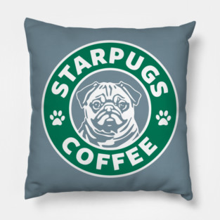 Starpugs Coffee Dog Parent Coffee Addict Pillow