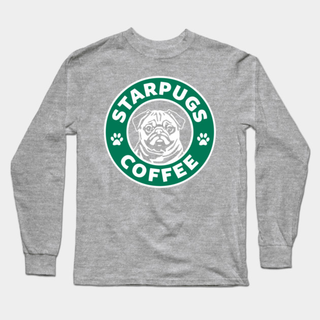 Starpugs Coffee Dog Parent Coffee Addict Long Sleeve T-Shirt by Anticorporati