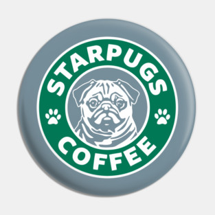 Starpugs Coffee Dog Parent Coffee Addict Pin