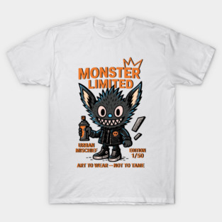 Monster Limited Edition Urban Mischief Funky Style T-Shirt