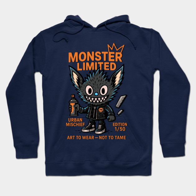 Monster Limited Edition Urban Mischief Funky Style Hoodie by Art2Wear
