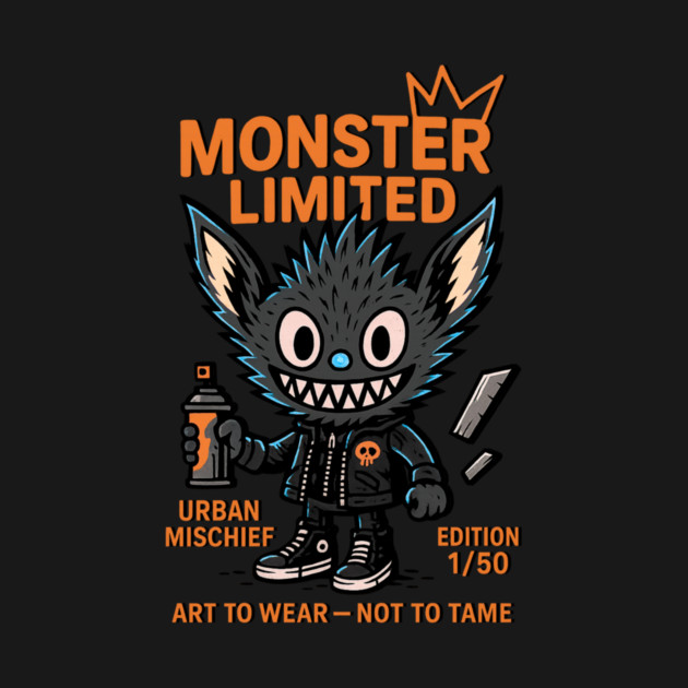 Monster Limited Edition Urban Mischief Funky Style by Art2Wear