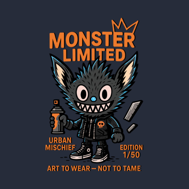 Monster Limited Edition Urban Mischief Funky Style by Art2Wear