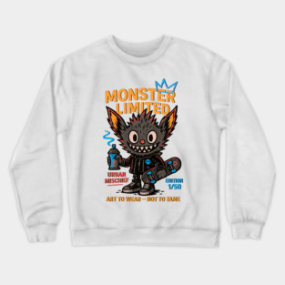 Monster Limited Edition Art to Wear - Not to Tame Crewneck Sweatshirt