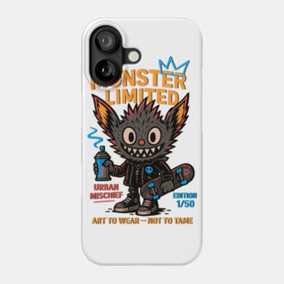Monster Limited Edition Art to Wear - Not to Tame Phone Case