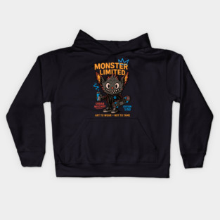 Monster Limited Edition Art to Wear - Not to Tame Kids Hoodie