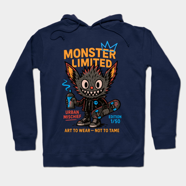 Monster Limited Edition Art to Wear - Not to Tame Hoodie by Art2Wear