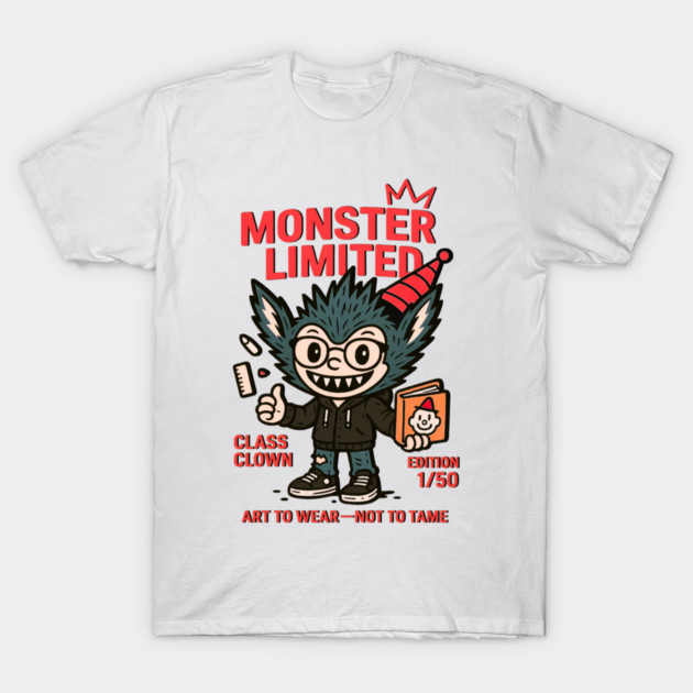 Monster Limited Class Clown Edition One T-Shirt by Art2Wear