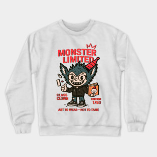 Monster Limited Class Clown Edition One Crewneck Sweatshirt