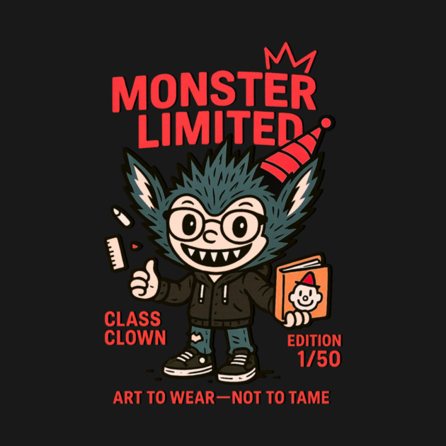 Monster Limited Class Clown Edition One by Art2Wear