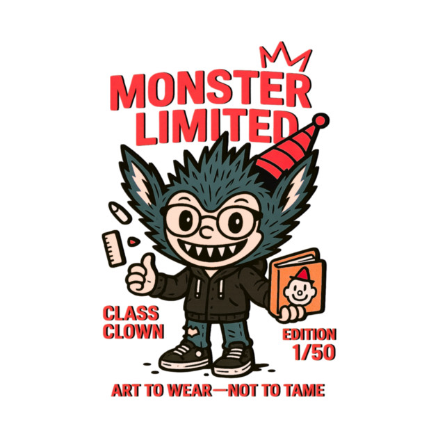Monster Limited Class Clown Edition One by Art2Wear
